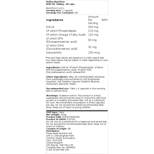 500 mg - 90 kapsler