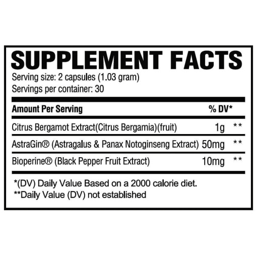 Revive - Bergamot - 60 Vegetable Capsules - Image 2