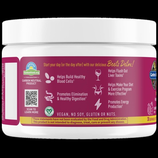 Garden of Life - Beet Detox with Cranberry and Pomegranate 105g Powder - Image 3