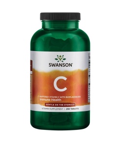 SWANSON Witamina C1000 buforow + bioflaw 250t