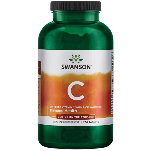 SWANSON Witamina C1000 buforow + bioflaw 250t