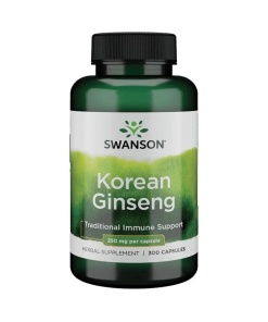 SWANSON Ginseng - ¯eñ-Szeñ 250mg 300 kaps