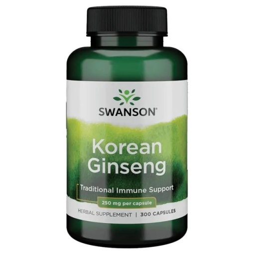 SWANSON Ginseng - ¯eñ-Szeñ 250mg 300 kaps