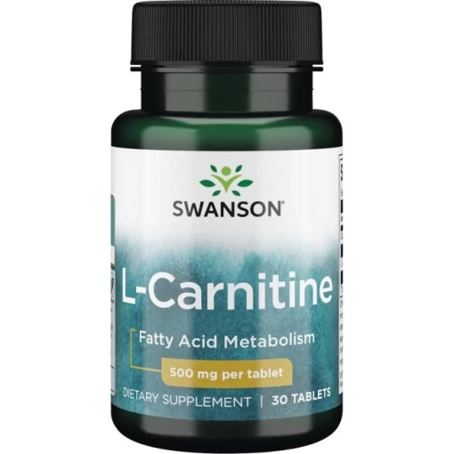 SWANSON L-karnityna 500mg 30 tabl