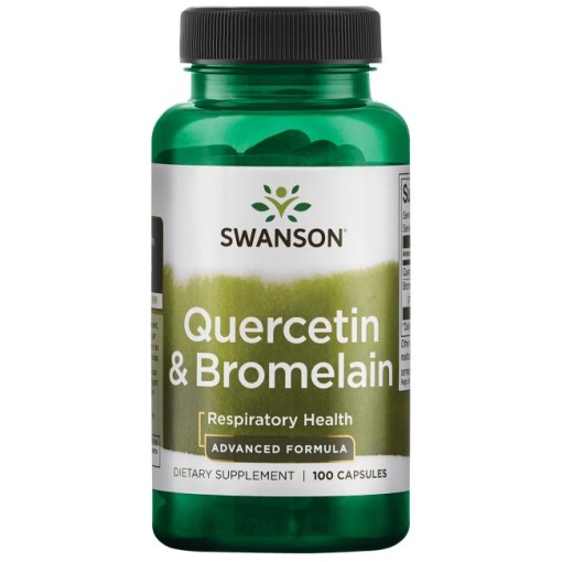 SWANSON Kwercetyna i Bromelina 100 kaps