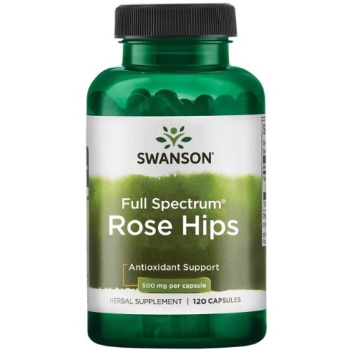 SWANSON Dzika Ró¿a 500mg 120 kaps