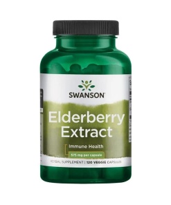 SWANSON Czarny Bez ekstrakt 575mg 120kaps