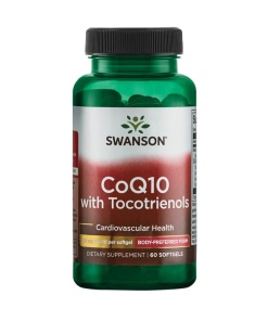 SWANSON Koenzym Q10 200mg + Tocotrienole 20mg
