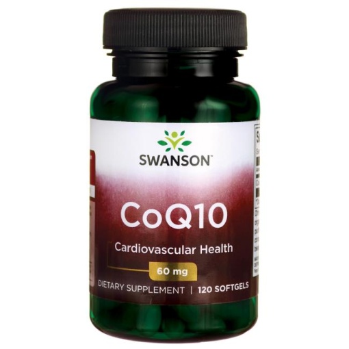 SWANSON Koenzym Q10 60mg 120sgels