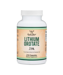 Double Wood - Litiumorotat 5mg - 210 veganske kapsler