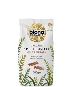 Fuldkorn Spelt Fusilli - 500g
