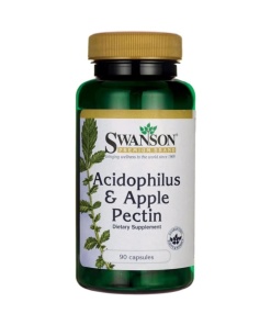Acidophilus & Æblepektin - 90 kapsler
