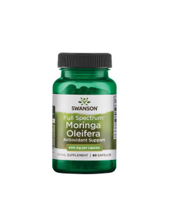 Swanson Full Spectrum Moringa Oleifera 400 mg (60 Capsules)