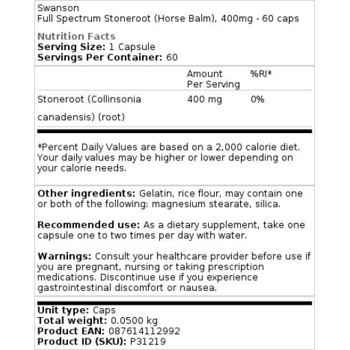 400 mg - 60 kapsler