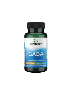 Swanson GABA (60 Capsules)