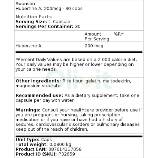 200 mcg - 30 kapsler