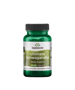 Swanson Ultimate Ashwagandha - KSM-66 250 MG (60 Veg Capsules)