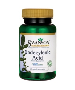 Undecylensyre - 60 vegetabilske kapsler