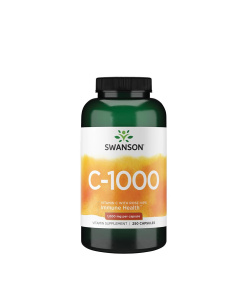 Swanson Vitamin C with Rose Hips (250 Capsules)