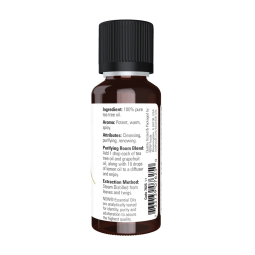 NOW Foods - Essential Oil, Tea Tree Oil - 30 ml. - Image 3