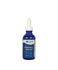 Trace Minerals Ionic Zinc + Elderberry  (59 ml)