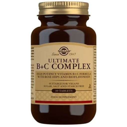 Ultimativt B+C-kompleks - 30 tabletter
