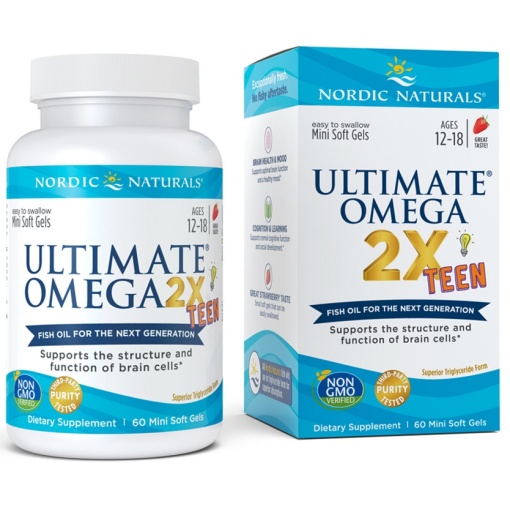 Ultimate Omega 2X TEEN - 60 mini-kapsler