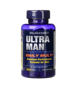 ultra man multivitamin - 100 tabletter