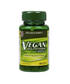 Vegansk multivitamin og mineral - 60 tabletter (EAN 5017174121665)