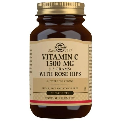 C-vitamin 1500 mg med hyben - 90 tabletter