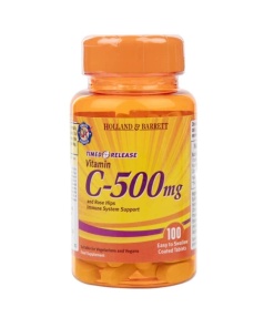 c-vitamin med tidsbegrænset frigivelse med bioflavonoider