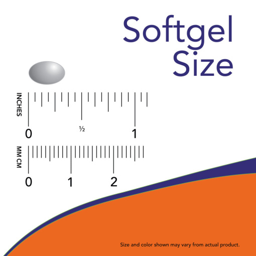 NOW Foods - Vitamin D-3, 400 IU - 180 softgels - Image 3
