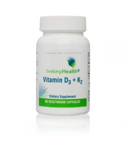Vitamin D3 + K2 - 60 kapsler