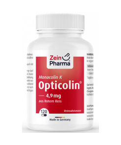 Monacolin K Opticolin - 120 vegetabilske kapsler