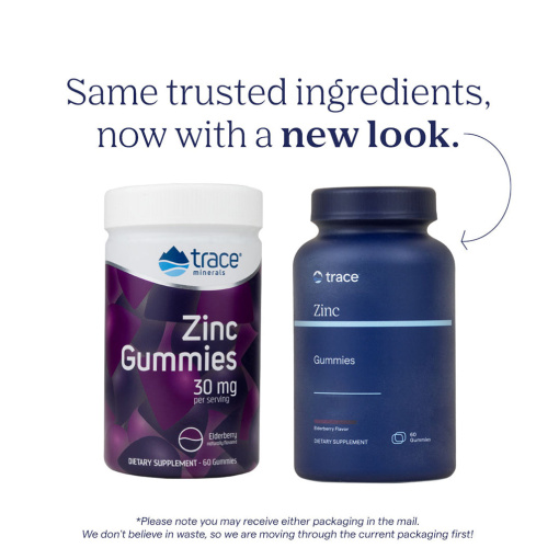 Trace Minerals - Zinc Gummies, 30 mg, Elderberry - 60 Gummies - Image 6