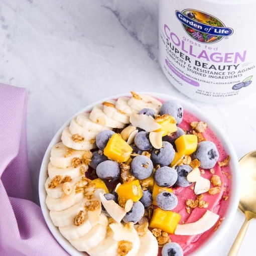 Garden of Life | Livets Have - Grass-Fed Collagen Super Beauty, Blueberry Acai - 270g - Image 5