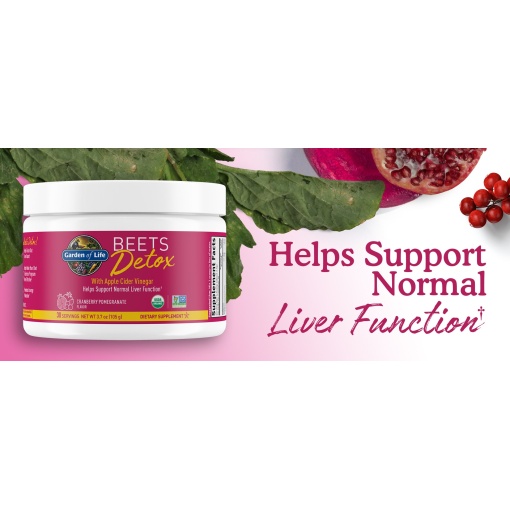 Garden of Life - Beet Detox with Cranberry and Pomegranate 105g Powder - Image 10