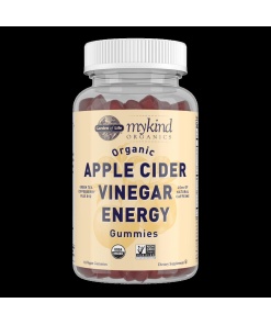 Mykind Organics Æblecidereddike Energi Gummies - 63 veganske gummier
