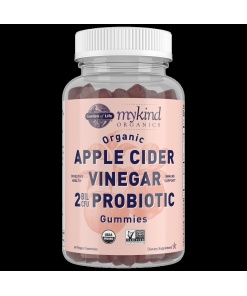 Mykind Organics æblecidereddike med probiotika - 60 veganske gummier