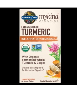 Mykind Organics Ekstra Styrke Gurkemeje-tabletter
