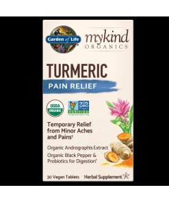 Mykind Organics Gurkemeje Smertelindring 30 Tabletter