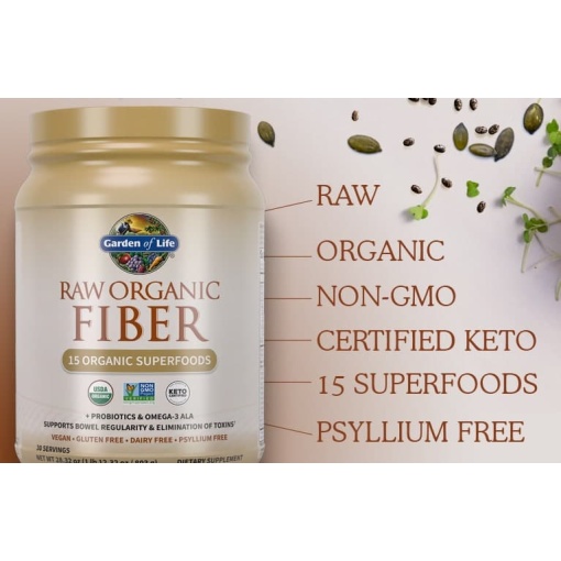 Garden of Life - Raw Organic Fiber - 803 g - Image 6