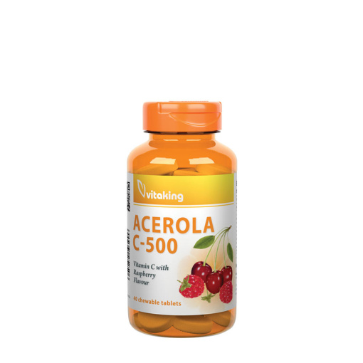 Vitaking Vitamin C-500 Acerola Plus (40 Chewables