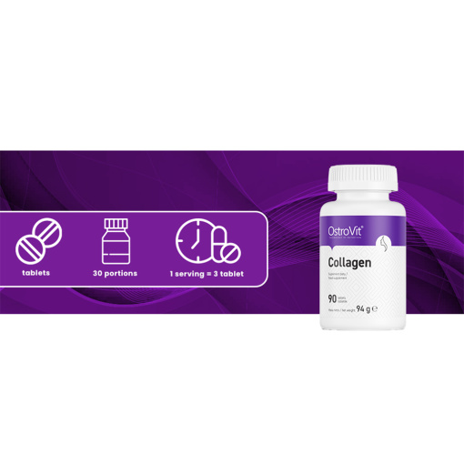 OstroVit Collagen - 90 Tablets - Image 2