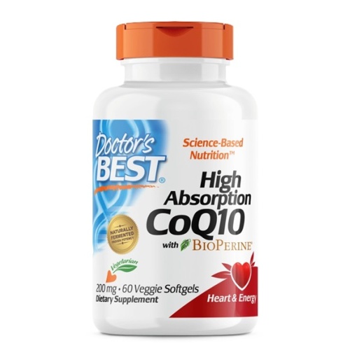 High Absorption CoQ10 with BioPerine