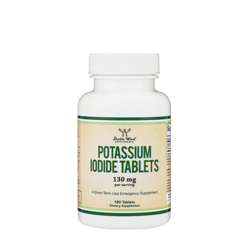 Double Wood Supplements Potassium Iodide (180 Tablets)