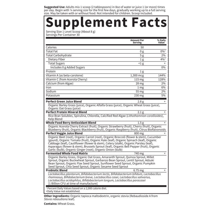 Garden of Life - Perfect Food Berries - 240g - Image 2