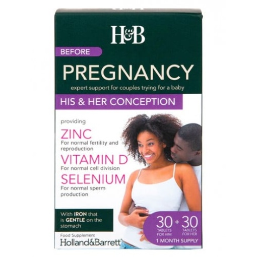 Conception His & Her - 30+30 tabletter