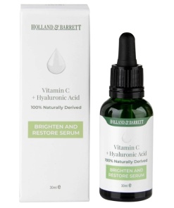Vitamin C + Hyaluronic Acid Serum - 30 ml.