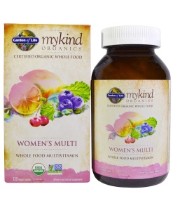 Mykind Organics Dame Multi - 120 veganske tabletter
